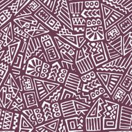 Tribal seamless pattern N11