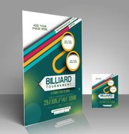 Billiard Competition Flyer