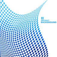 abstract blue dots pattern background for design