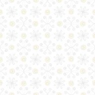 White vintage geometric texture in art deco style N6