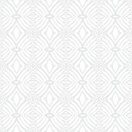 White vintage geometric texture in art deco style N7