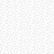White floral texture with small ditsy flowers N3
