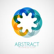 Symmetric abstract geometric shape N190