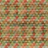 Retro pattern of geometric shapes N28