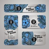 Corporate Identity vector templates set N4