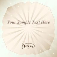Radial vector background retro N8