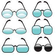 set of glasses N2