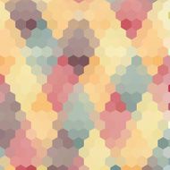 abstract color hexagon pattern background for design