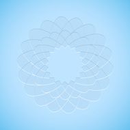 abstract blue floral pattern background N3