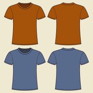 Blank t-shirt template N18