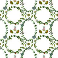 floral seamless pattern N271