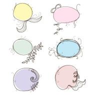 Vector Floral Frame Collection N5