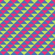 Abstract geometric triangle seamless pattern N10