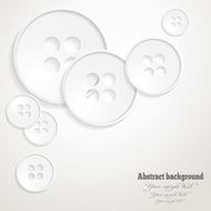Abstract background with the image of buttons