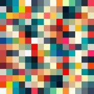 Abstract geometric retro pattern seamless for your design
