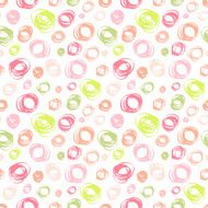 Seamless pattern with circle element