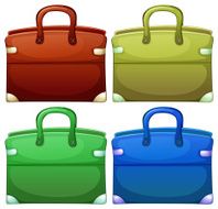 Four handheld bags