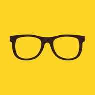 Vector Glasses Icon N5