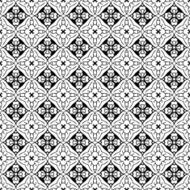 Black and white wallpaper pattern N49