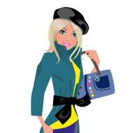 Girl with bag N8