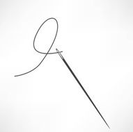 Needle and thread vector icon N3