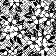 Black and white wallpaper pattern N51