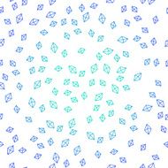 Abstract crystals seamless pattern