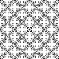 Ornamental wallpaper pattern N50