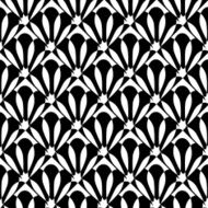 abstract black and white leaf pattern background