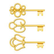 golden keys set