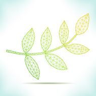 Geometric leaf