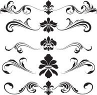 fleur de lis ornament
