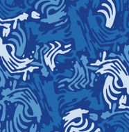Abstract square zebra pattern Multicolored blue ambiance Vector