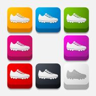 square button sneakers N21