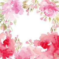 Peonies watercolor