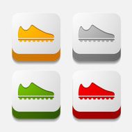 square button sneakers N23
