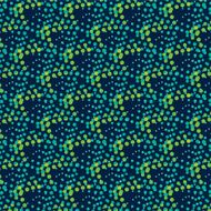 abstract blue polka dot pattern background
