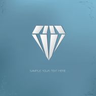 Diamond symbol vector