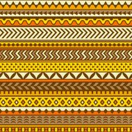 Ethnic pattern Vector seamless background