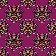 Abstract floral vector background seamless