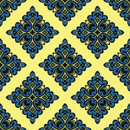 Seamless vector floral pattern N7