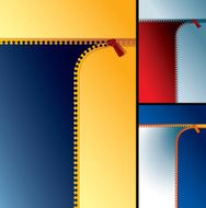 zipper backdrop