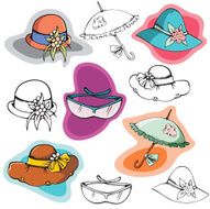 Fashion and Cosmetics Series (Vector)