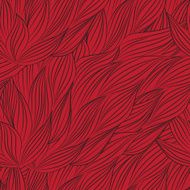 Vector seamless texture with abstract flowers N13
