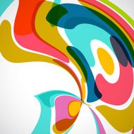 abstract colorful retro pattern background