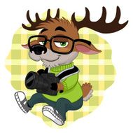 Deer hipster N3