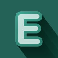 Volume icons alphabet E N3