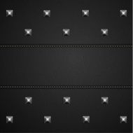Leather background with rivets