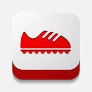 square button sneakers N25
