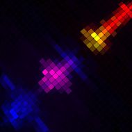 abstract colorful check technology pattern background N2